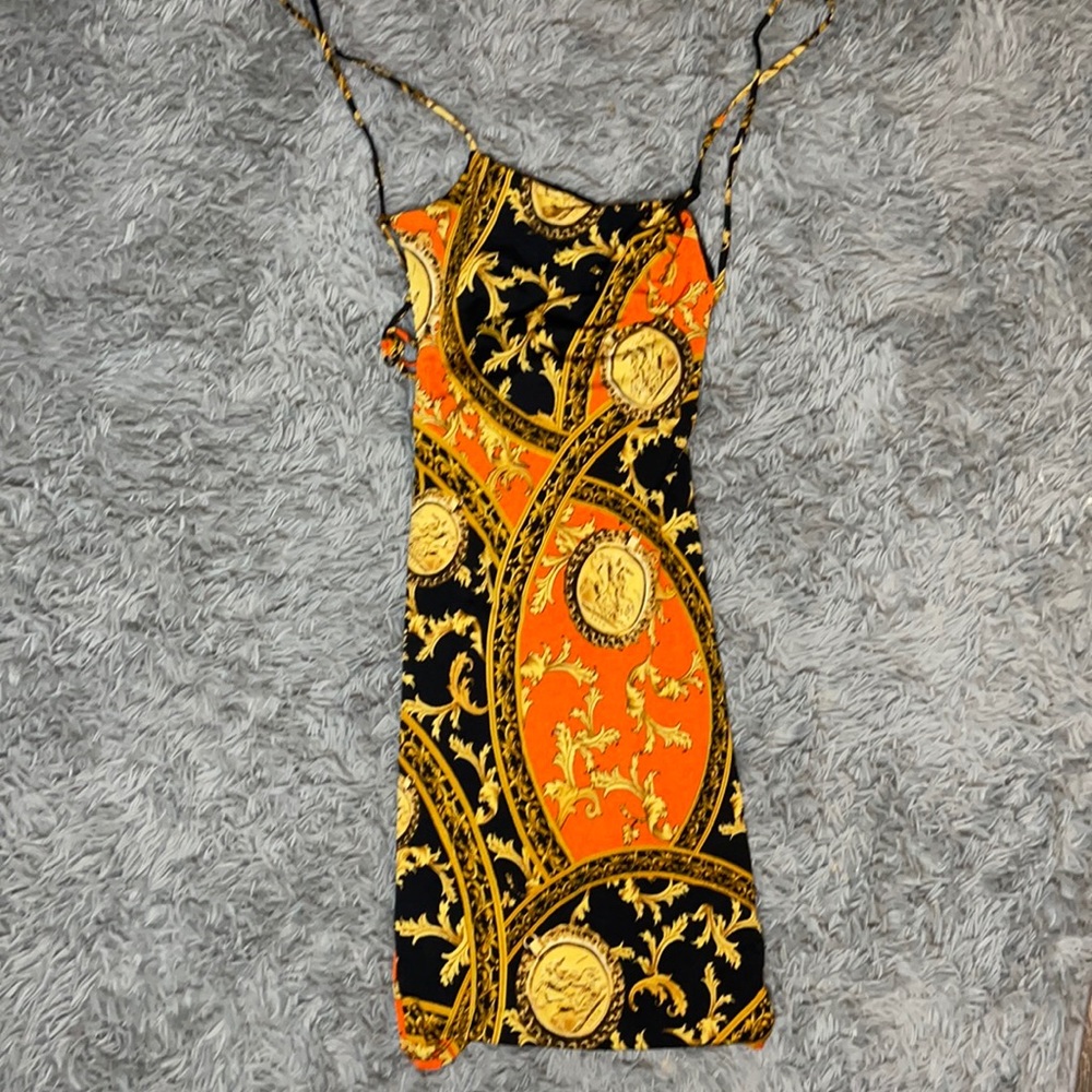 Versace inspired dress💛